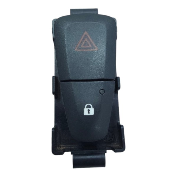 Botão Pisca Alerta Trava Porta Renault Sandero 2014 A 2017 Preto