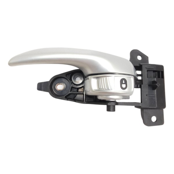 Maçaneta Interna Traseira Esquerda Jeep Renegade 2019 2024 Cinza Traseira