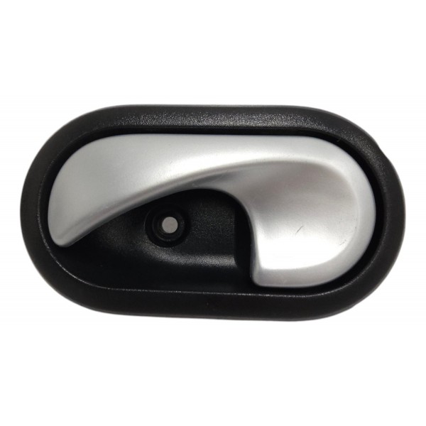 Puxador Maçaneta Interna Esquerda Duster Sandero 2008 A 2016 Cinza Dianteira/traseira