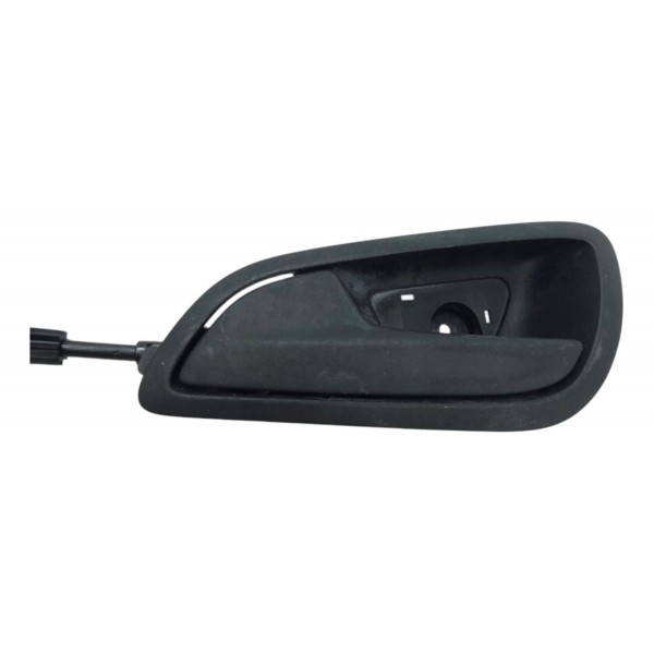 Maçaneta Interna Traseira Esquerda Ford Ka 2012 A 2021 Preto Traseira