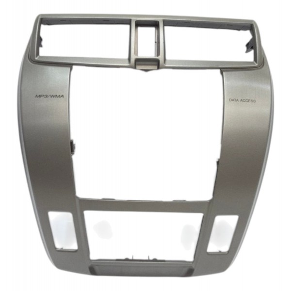 Moldura Acabamento Painel Honda City 2011 2012 C/ Detalhe Cinza Listras