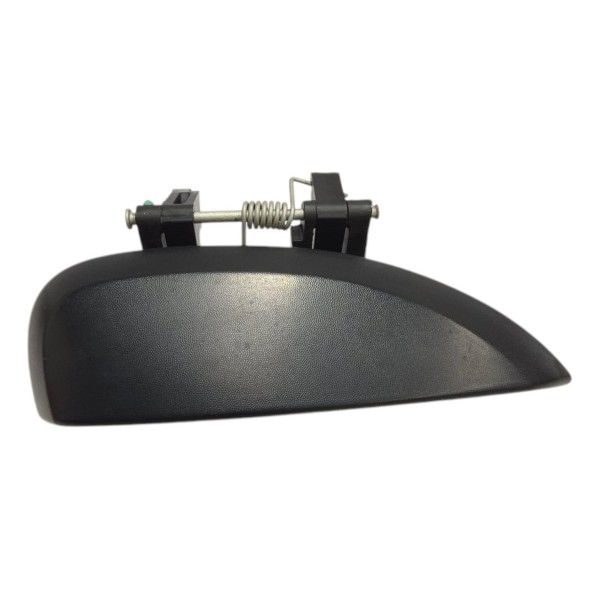 Maçaneta Externa Dianteira Direita Renault Kwid 2018 A 2022 Preto Dianteira