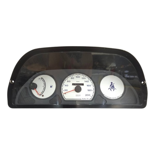 Painel Instrumentos Fiat Uno Palio Siena 1998 1999 00 A 2004 Branco