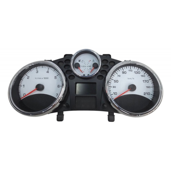 Painel Instrumento Peugeot 207 2006 2008 2009 2010 A 2014 Branco