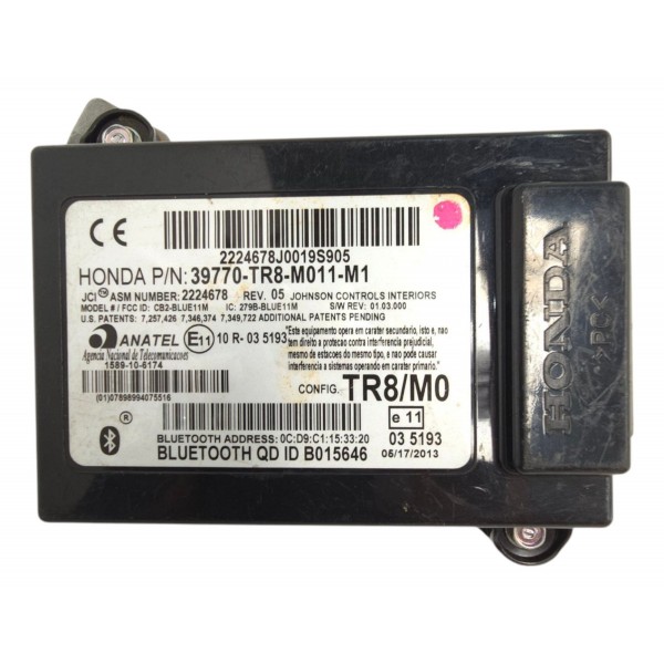 Modulo Central Bluetooth Honda Civic Lxr 2013 2014
