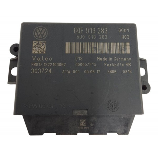 Modulo Sensor Estacionamento Polo Sedan 1.6 2012 2013 Preto