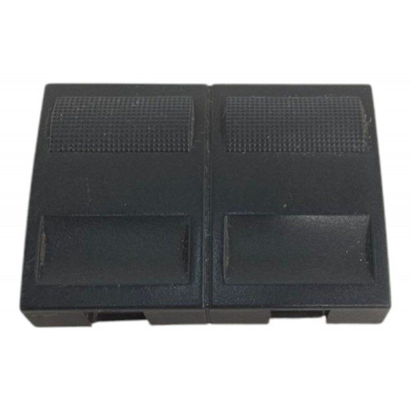 Botão Falso Duplo Painel Gol G3 G4 Parati Saveiro 1999 2005