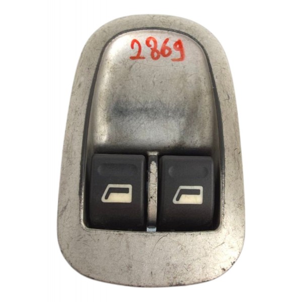 Botão Vidro Dianteiro Esquerdo Peugeot 207 2009 2010 2011