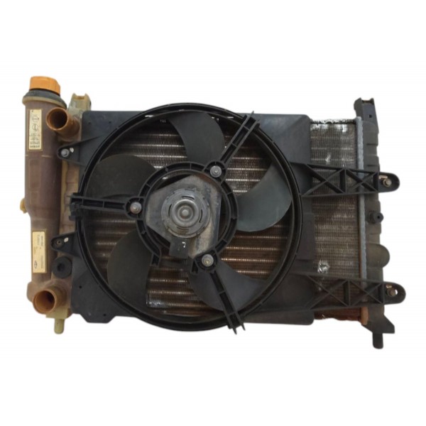 Radiador Eletroventilador Fiat Fiorino 2004 2005 2006 Sem Ar