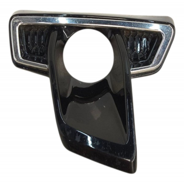 Moldura Farol Milha Esquerda Toyota Hilux 2018 2019 2020 Preto Esquerdo