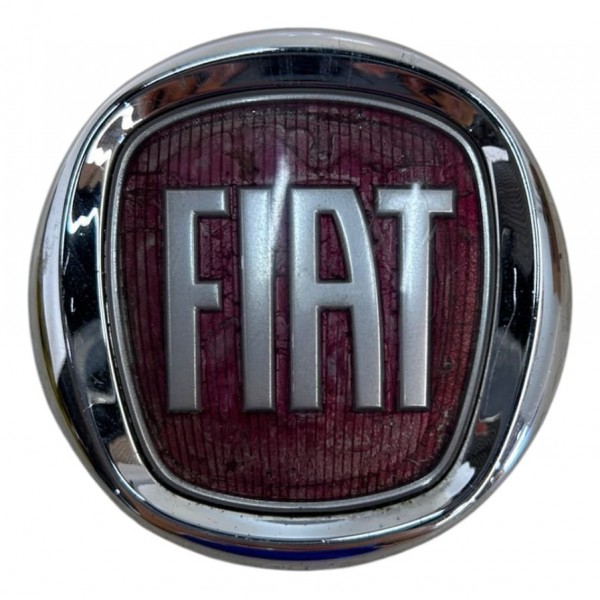 Emblema Traseiro Porta Mala Vermelho Fiat Palio 2008 A 2016 Vermelho