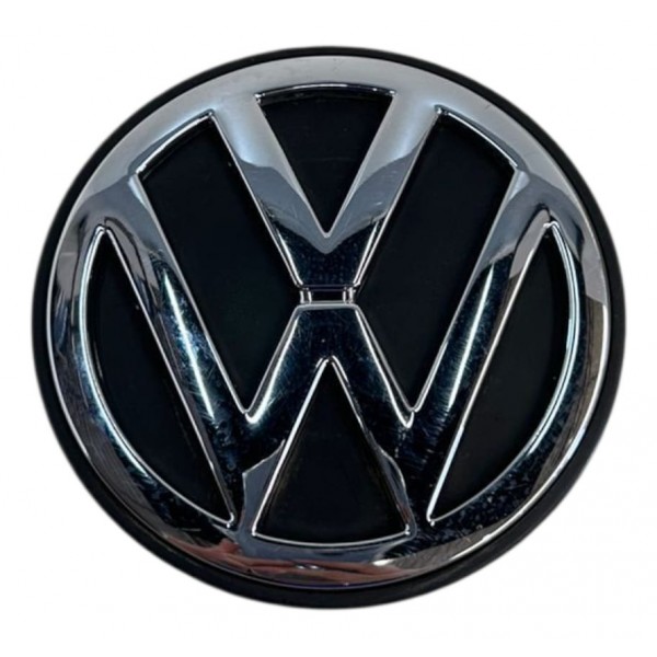 Emblema Volkwagen Tampa Traseira Vw Gol G3 2000 2001 2002 Preto