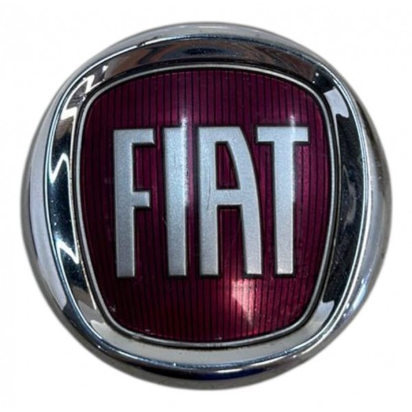 Emblema Fiat Grade Dianteira Palio Siena Strada Mobi Toro Vermelho