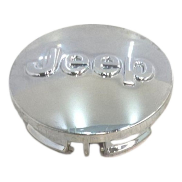 Calota Central Roda Jeep Compass Renegade 2016 2017 A 2021 Cinza