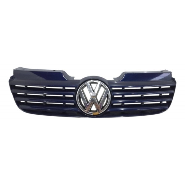 Grade Parachoque Dianteiro Gol Parati Saveiro G3 1999 A 2003 Azul Fosco