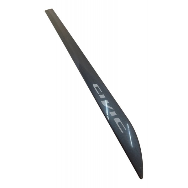 Friso Lateral Porta Direita Honda Civic Cinza 2012 A 2016 Cinza