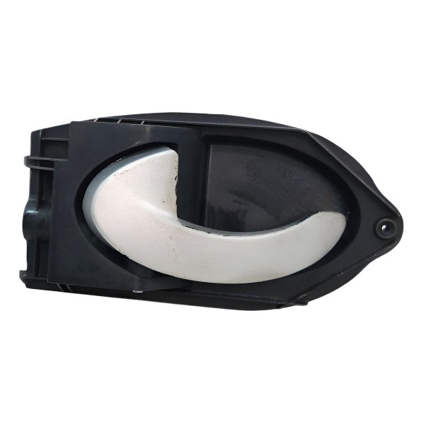 Maçaneta Interna Porta Dianteira Esquerda Ford Ka 2008 2013 Cinza Dianteira