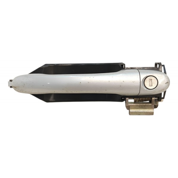 Maçaneta Externa Dianteira Direita Fiat Palio 2013 2014 Cinza Dianteira