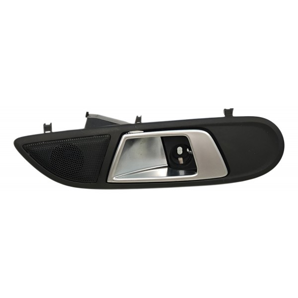 Maçaneta Interna Dianteira Direita New Fiesta 2013 A 2018 Cinza Dianteira