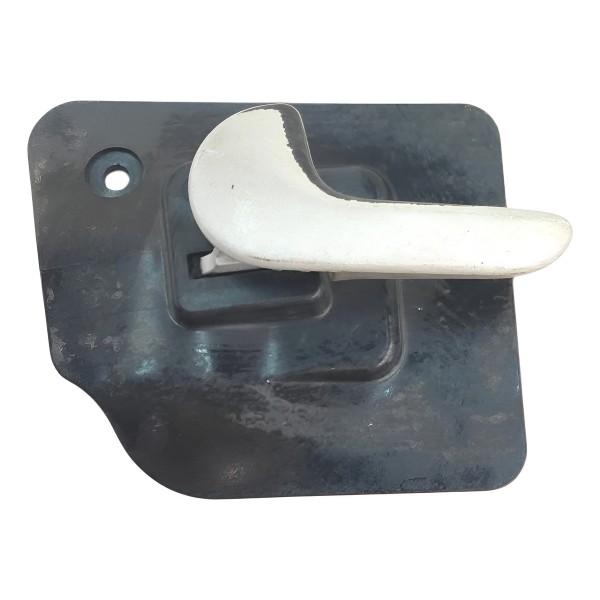 Maçaneta Interna Porta Dianteira Esquerda Meriva 2006 A 2013 Cinza Dianteira