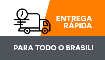 Entregamos para todo o Brasil. Entrega rápida e segura para as suas compras